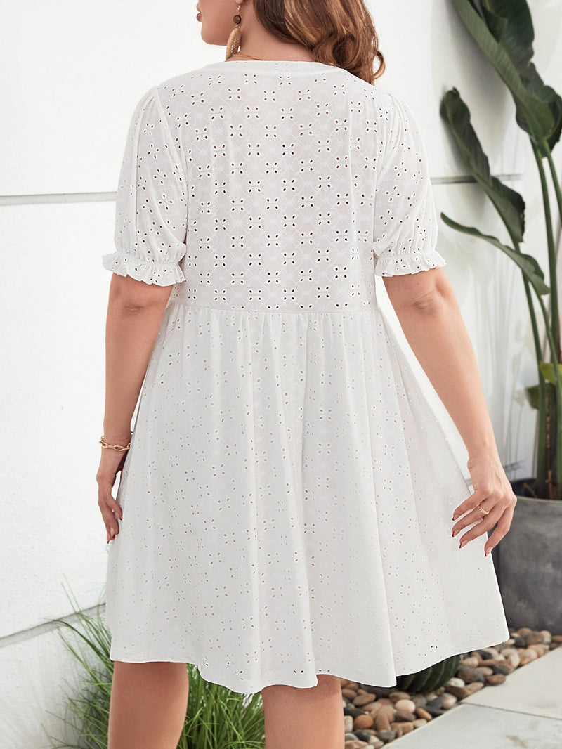 Vestido manga bufante
