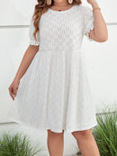 Vestido manga bufante