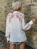 Camisa impressão floral