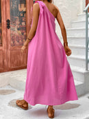 Vestido laço com nó