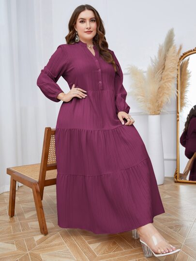 Vestido com babado