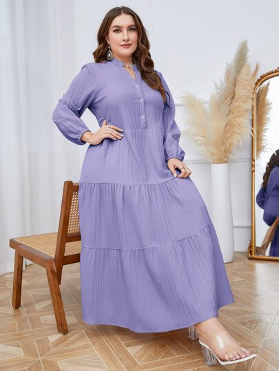 Vestido com babado