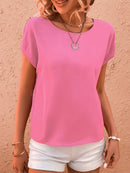 Blusa  torção nas costas