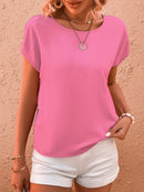 Blusa  torção nas costas