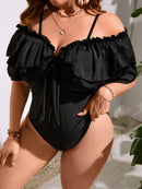 Maiô decote ciganinha - PLUS SIZE