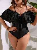 Maiô decote ciganinha - PLUS SIZE