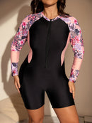 Maiô estampa tropical