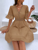 Vestido Renda De Guipura