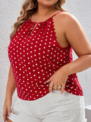 Blusa com estampa poá