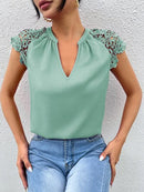 Blusa Renda Guipura