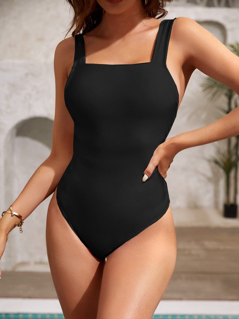 Maiô decote quadrado