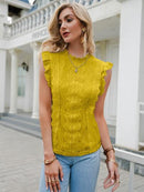 Blusa com renda australiana