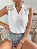Blusa Decote v com Detalhe