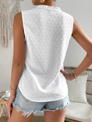 Blusa Decote v com Detalhe