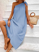 Vestido laço com nó