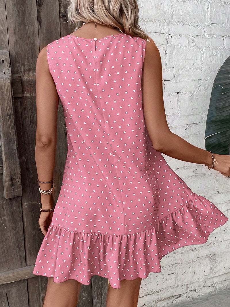 Vestido com babado