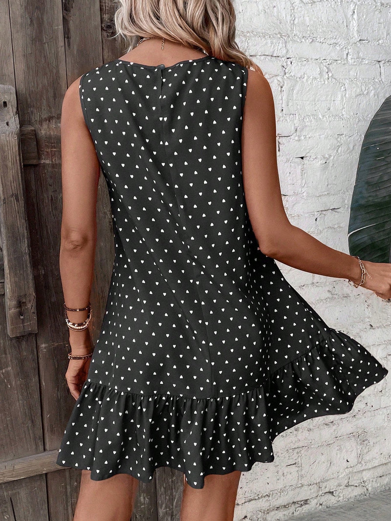 Vestido com babado