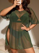 Saída de praia - Cobertura Transparente