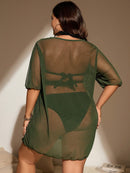 Saída de praia - Cobertura Transparente