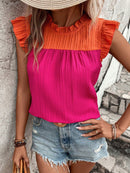 Blusa duo color