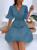 Vestido Renda De Guipura