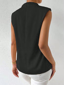 Blusa de cetim