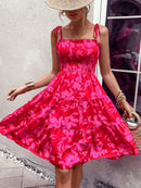 Vestido bainha com babado