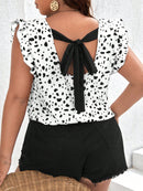 Blusa detalhe de laço