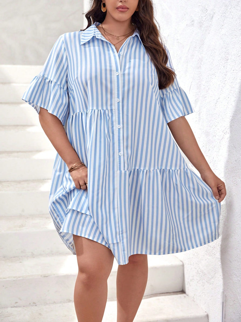 Vestido listrado