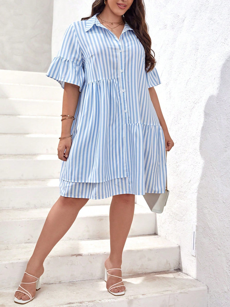 Vestido listrado