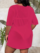 Saída de praia - Cobertura Transparente