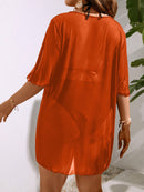 Saída de praia - Cobertura Transparente