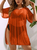 Saída de praia - Cobertura Transparente