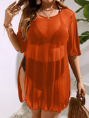 Saída de praia - Cobertura Transparente