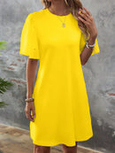 Vestido Manga De Borboleta