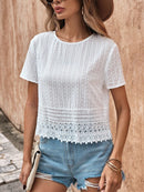 Blusa ponto suíço