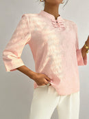 Camisa feminina manga 3/4