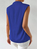 Blusa de cetim