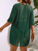 Saída de praia - Cobertura Transparente