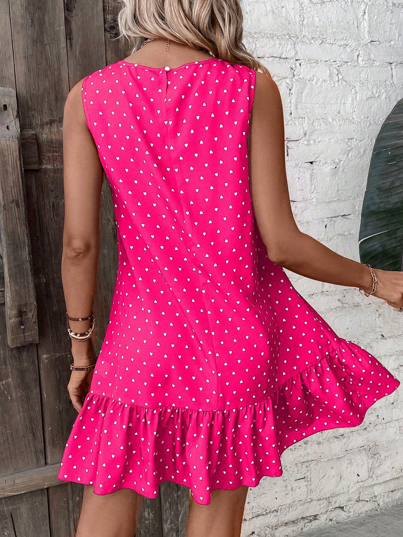 Vestido com babado