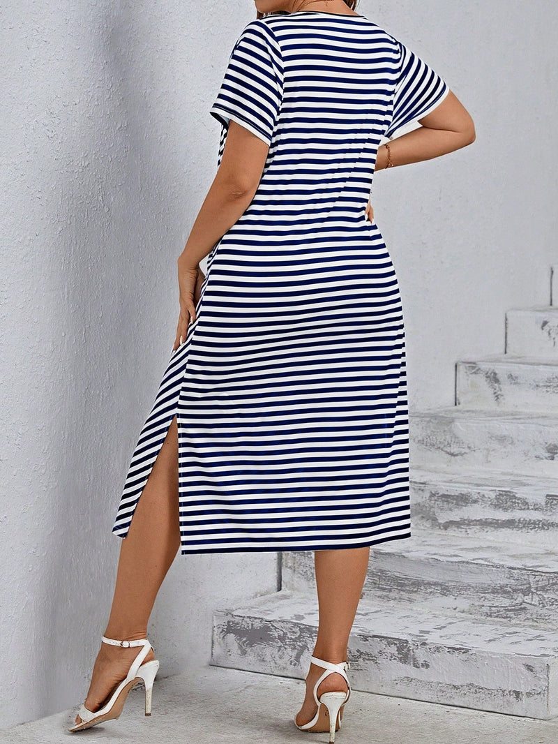 Vestido listrado