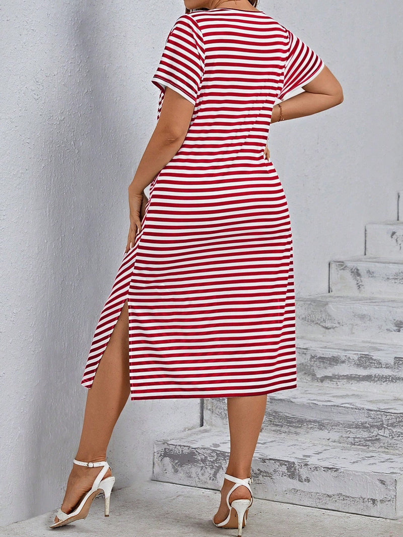 Vestido listrado