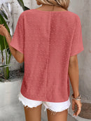 Blusa tecido pipoquinha