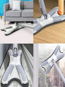 Esfregão Triangular Mop Giratório 360 Ajustável Limpador