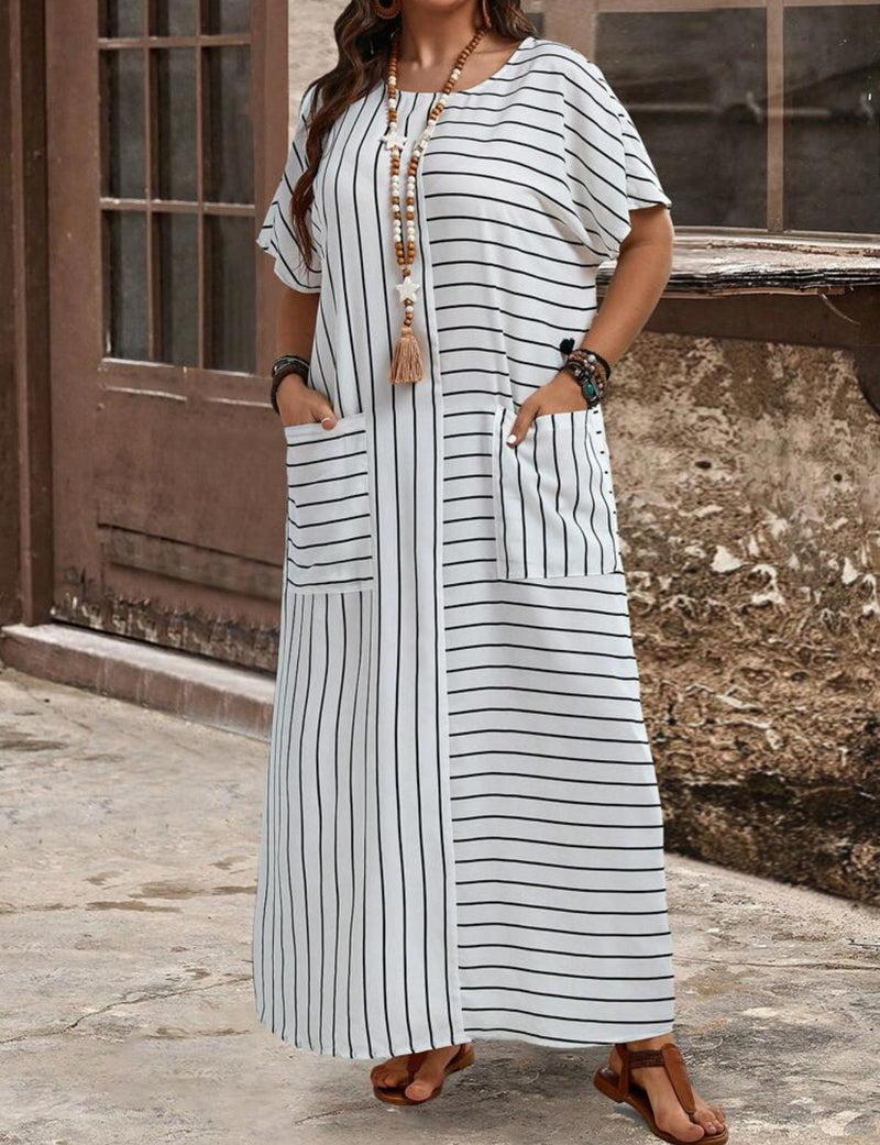 Vestido listrado