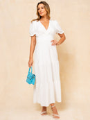 Vestido midi feminino