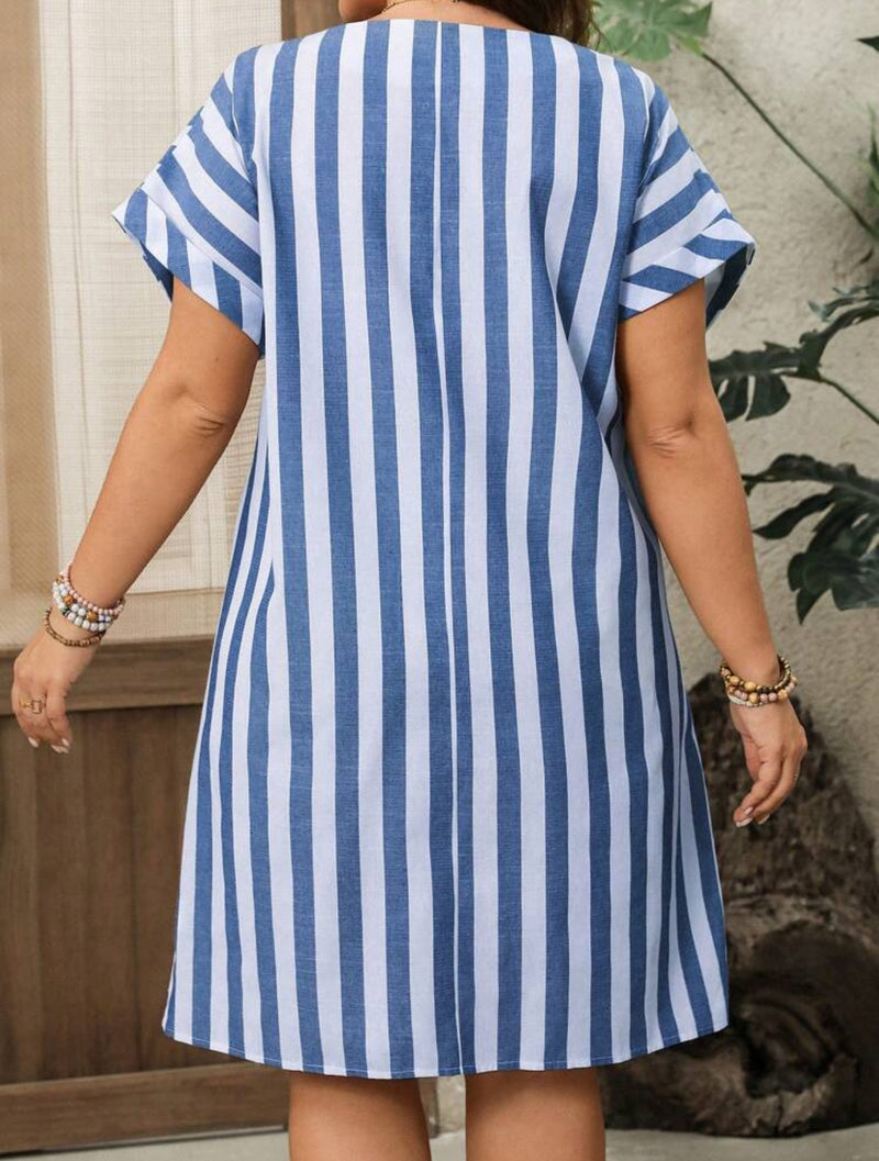 Vestido listrado