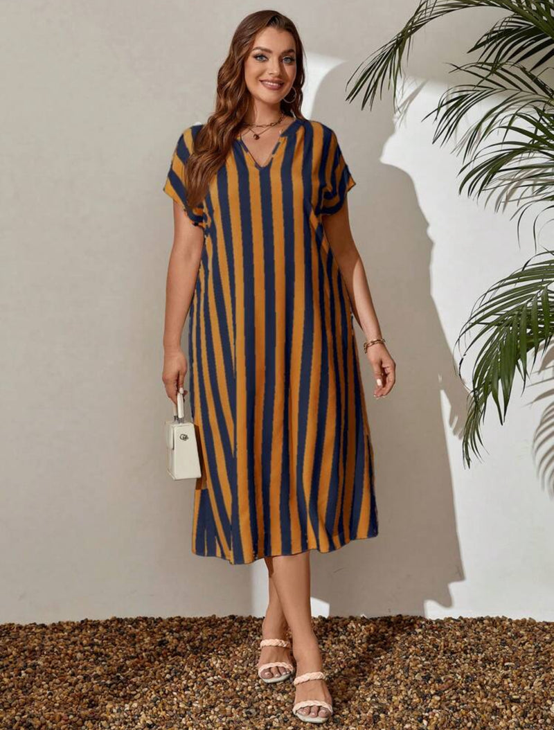 Vestido listrado