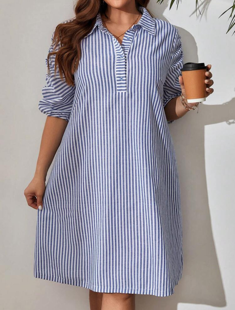 Vestido listrado