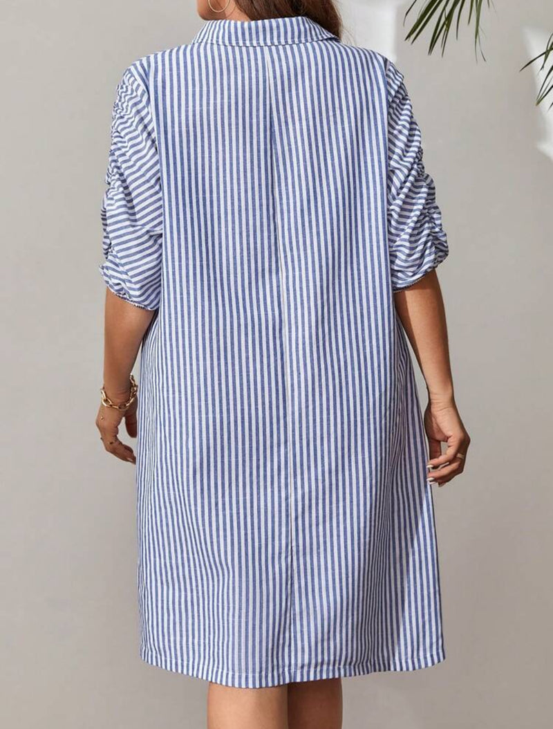 Vestido listrado